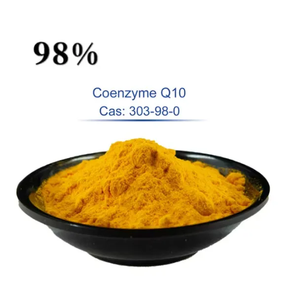 98% Coenzyme Q10 पाउडर फूड सप्लीमेंट CAS 303-98-0