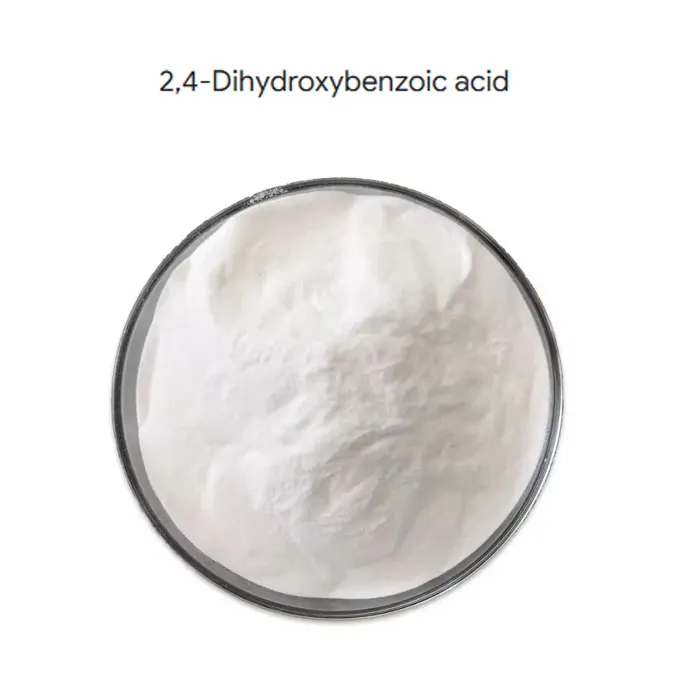 99% 2,4-dihydroxybenzoic एसिड पाउडर CAS 89-86-1 C7H6O4