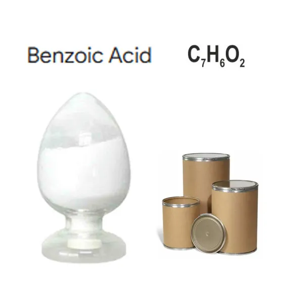 परिरक्षक CAS 65-85-0 के लिए कार्बनिक रासायनिक बेंजोइक एसिड 99.5%