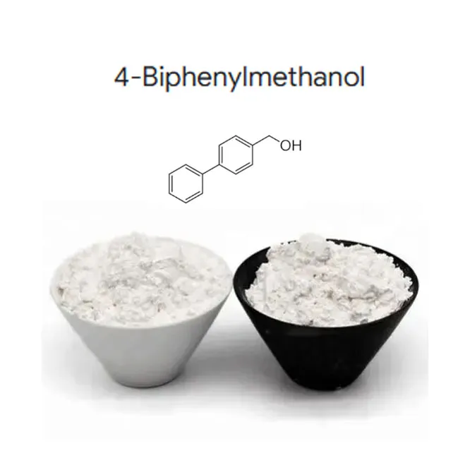 कार्बनिक रसायन (4- phenylphenyl) मेथनॉल या 4- biphenylmethanol Cas 3597-91-9