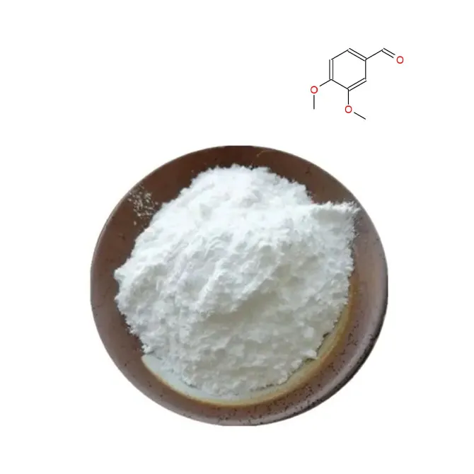 Veratraldehyde या 3, 4- dimethoxybenzaldehyde 99% पाउडर कैस 120-14-9